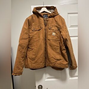Carhartt Sherpa-Lined Utility Jacket.